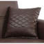 Canapé-lit rembourré avec rangement Primenest Ithara Collection, polyuréthane brun