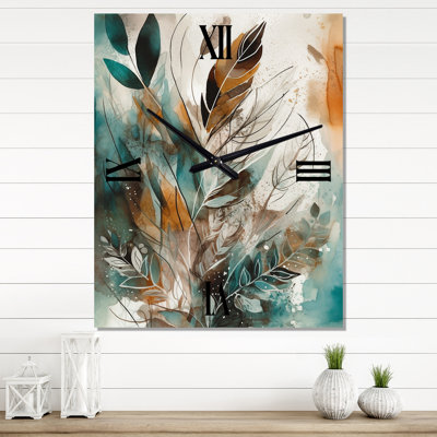 Jasmond - Boho Feather Wall Clocks
