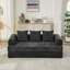 Canapé-lit pliant convertible confortable, canapé-lit sur pied, canapé sur pied en chenille avec accoudoirs, canapé-lit sur pied-1938473235