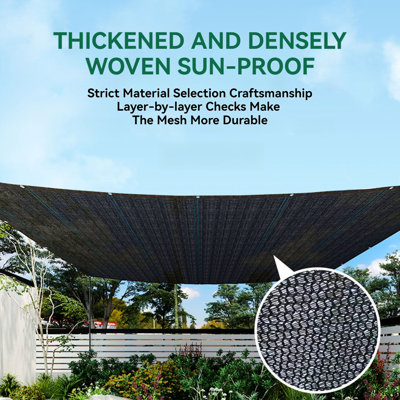 Terrace Sunshade Sail Awning Thickened Encryption