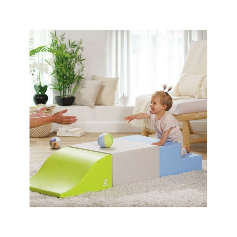 Square Pouffe Basic, Ivory, 25" H x 25" W x 14" D