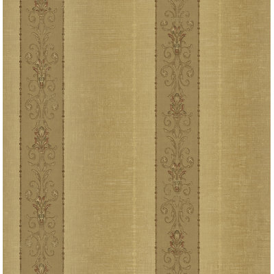 Papier peint rayé non collé Seabrook Designs