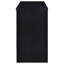 Irving Black Freestanding Home Bar with Open Storage