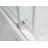 61-66 W x 76 H Frameless Bypass Sliding Shower Door-71095620