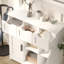 35.4" Wide Sideboard with 3 Drawers and 3 Adjustable Shelves, Cabinet with 2 Doors, Accent Cabinet-106349614