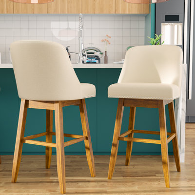 Tabouret de comptoir rembourré Havant