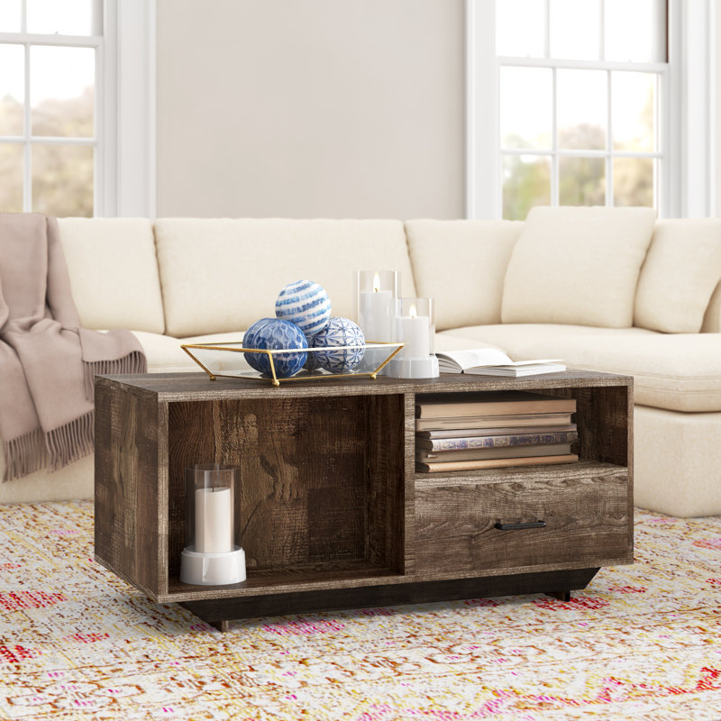 Lyndale Solid Coffee Table with Storage