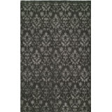 Floral Area Rug in Gray