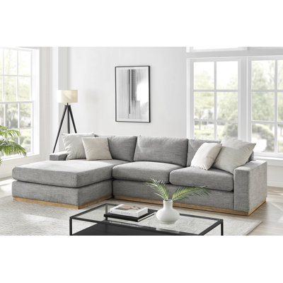 Upholstered L-Shaped Sectional