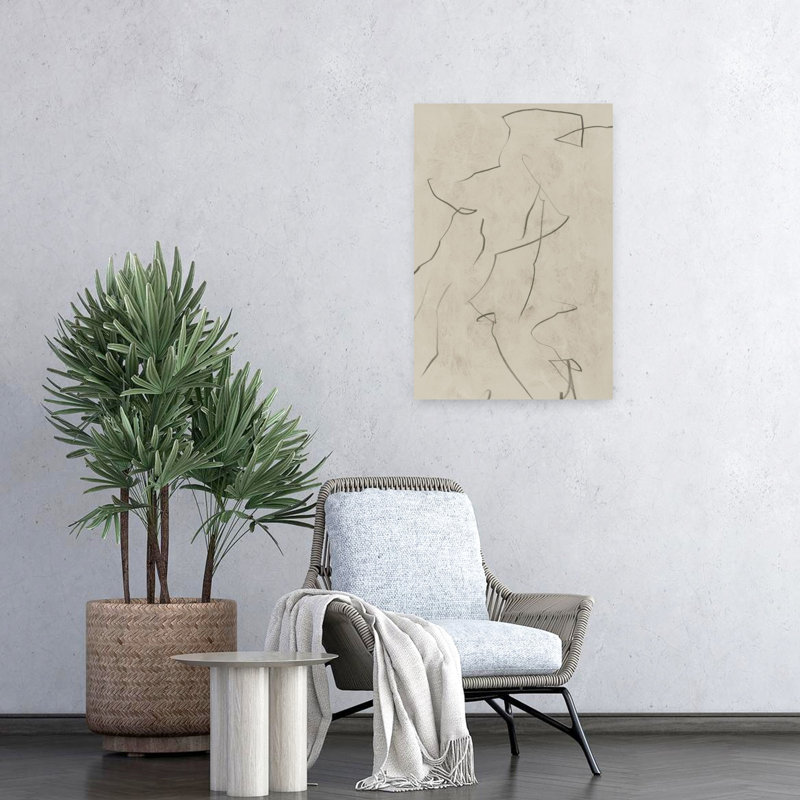 Art contemporain, art moderne abstrait, H 24 po x l 16 po