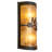 Brittnye Steel Flush Mounted Sconce