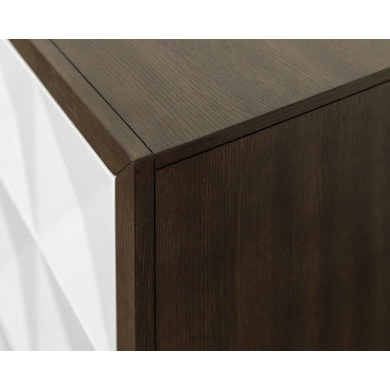 73'' Console Table, Brown
