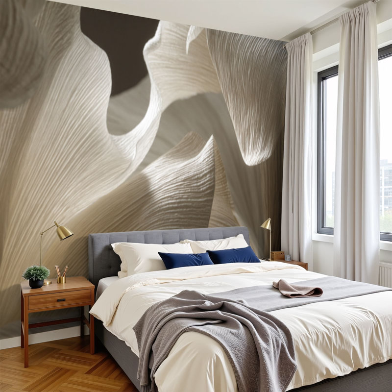 Adhésif mural auto-adhésif moderne pour la chambre à coucher Peel and Stick L 100 po x l 144 po Peel and Stick