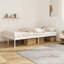 Metal Bed Frame with Headboard White-275720867