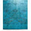 Tapis bleu nouvel âge 8 pi 1 po x 8 pi 1 po Dankert