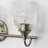 Bathroom Light Fixtures, 3-Light Brushed Bathroom Vanity Lights with Glass Shade, Modern Bathroom Lights Over Mirror, Vanity Lighting Fixtures-1224116984