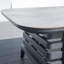 Table basse en aluminium Hudson