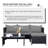 Othoson 4 - Person Outdoor Wicker Patio Conversation Furniture Set with Table and Cushion-1284532448