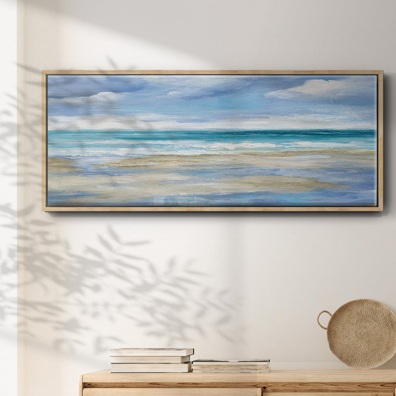 Washy Coast I - toile encadrée