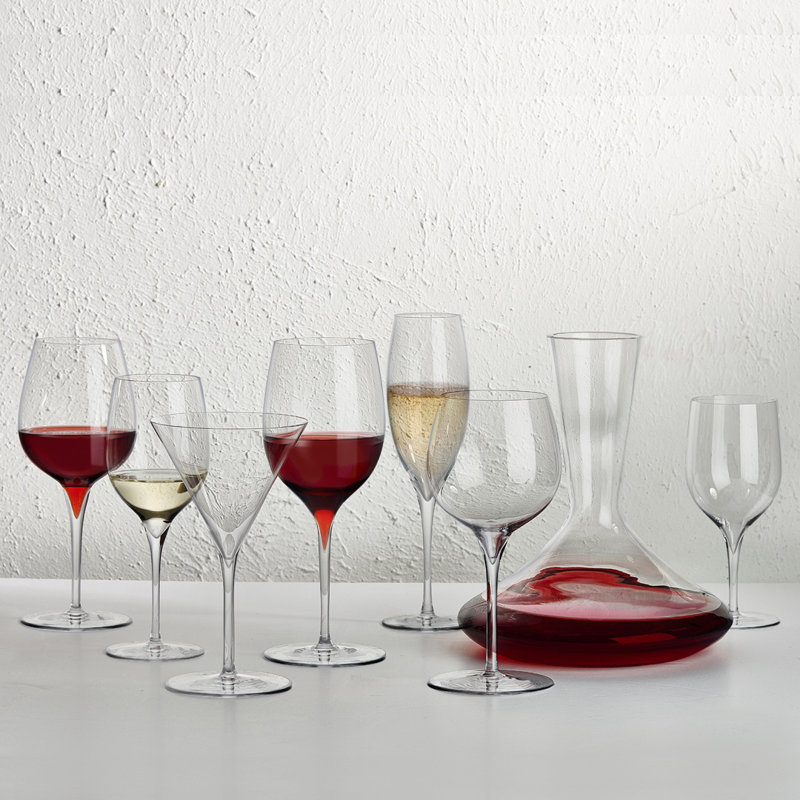 Dimple Handmade Crystal Wine Glass