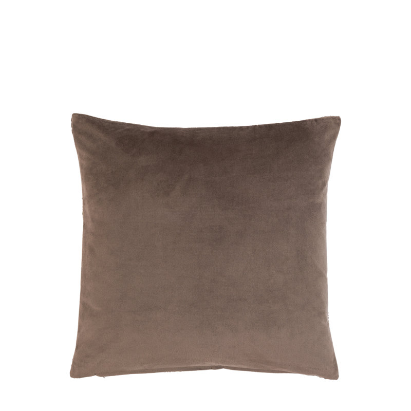 Square Cushion, Brown