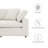 Modway Commix Down Filled Overstuffed Boucle Fabric 6-Piece Sectional Sofa-88318407