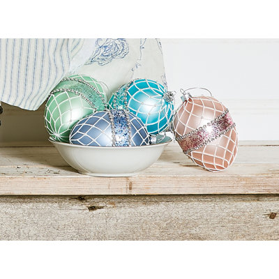 Ornement boule d’oeuf fabergé