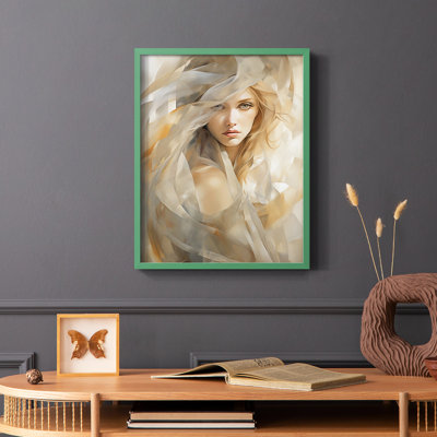 WOMEN Series Cxxxvii - reproduction encadrée de qualité supérieure - prête à être accrochée - aucun clou requis