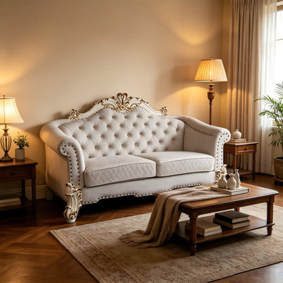 Upholstered 66.05 " Loveseat