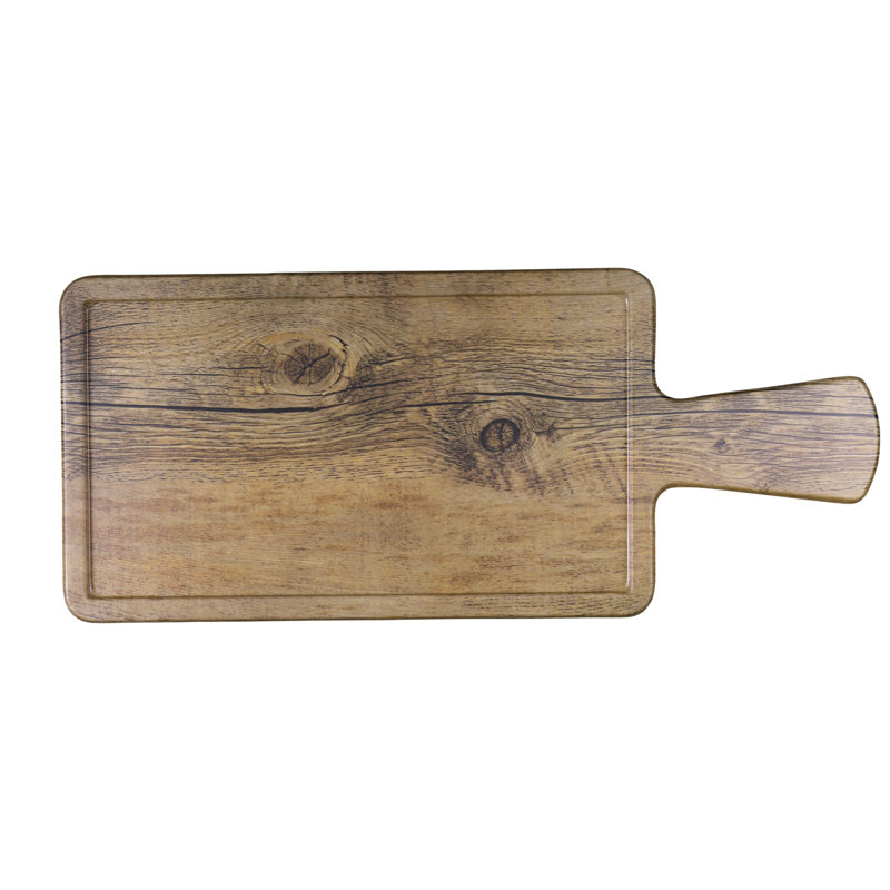 Elite Global Solutions Fo Bwa Melamine Cheese Board, Driftwood