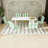 Stackable Patio Dining Chairs, Pp Metal Modern 4 Pack For Patio Dining