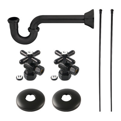 Kingston Brass Trimscape Traditional Plumbing Supply Kit Combo