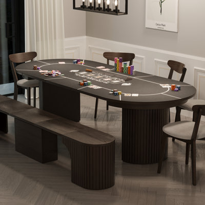 Table de poker pour 10 joueurs