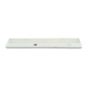  12 In. Long Hardwired Or Plug-in White Finish Dimmable Integrated Led 5cct Linkable Under Cabinet Light