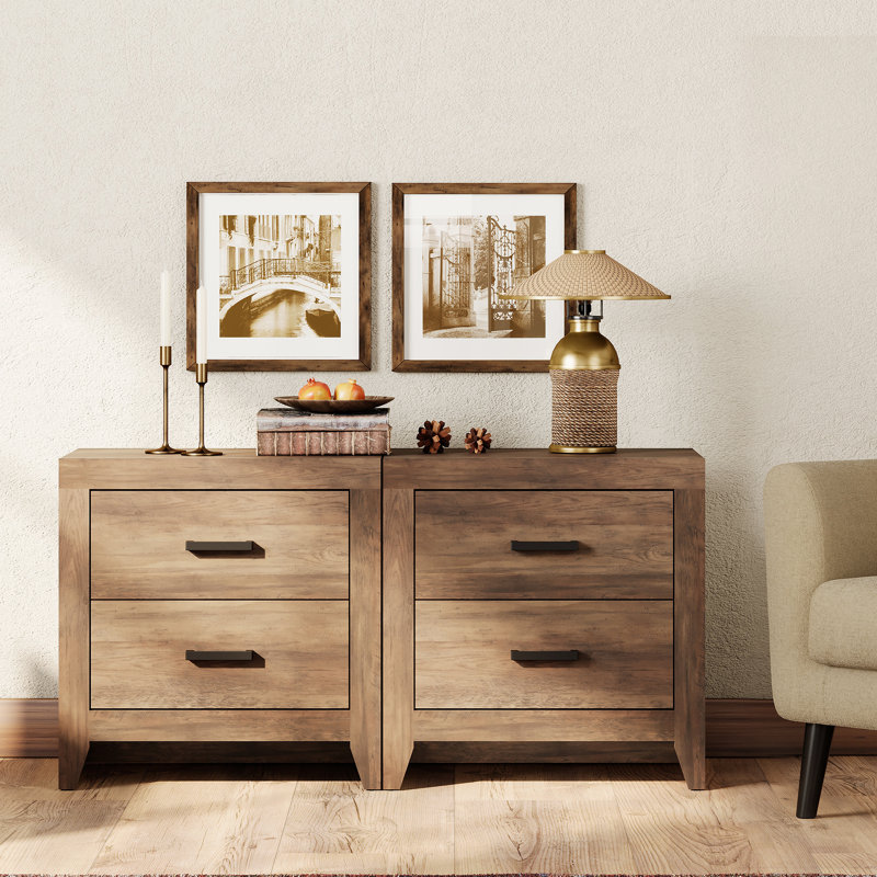 Table de bout moderne et rustique