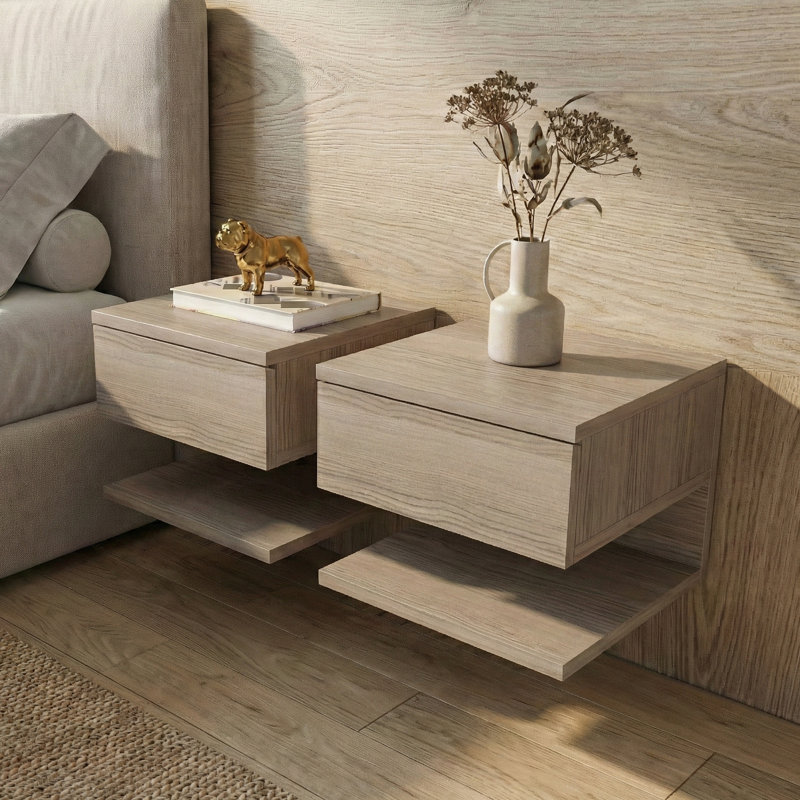 Vivid 17.7" Wide Nightstand Set of Two, Cordoba