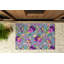 Non-Slip Floral Outdoor Doormat