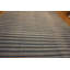 Geometric Stripes Blue and White Color Large Antique Indian Cotton Dhurrie Rug