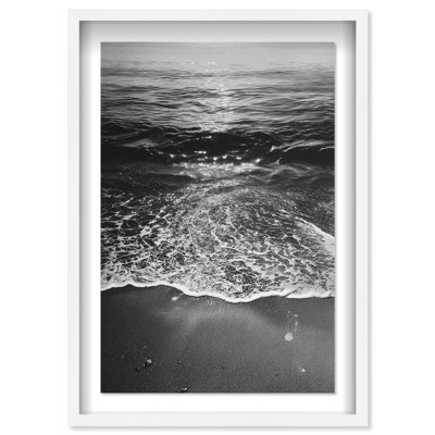Cresting Foam III Shadowbox Paysage et Nature Estampe par Oliver Gal