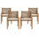 Ensemble de chaises d'extérieur