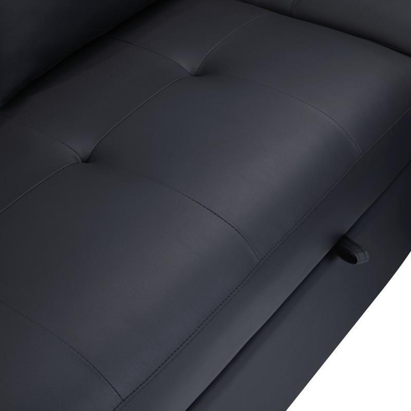 Canapé-lit modulaire en PVC avec chargeur USB