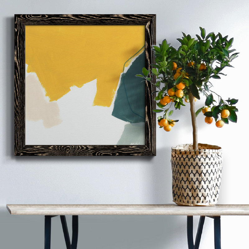 Toile Tilt-Premium encadrée Tilt, H 34,5 po x l 34,5 po x P 1 po, Cadre noir
