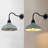 Manderfeld 12.25" 1-Light Farmhouse Industrial Indoor/Outdoor Iron LED Gooseneck Arm Outdoor Sconce-310949264