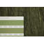 Élégant tapis vert Gabbeh 10 x 10 avec motifs subtils