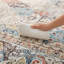 Traditional Medallion Cashmere-Feel Area Rug & Runner, Non-Slip Washable Living Room Carpet-121775394