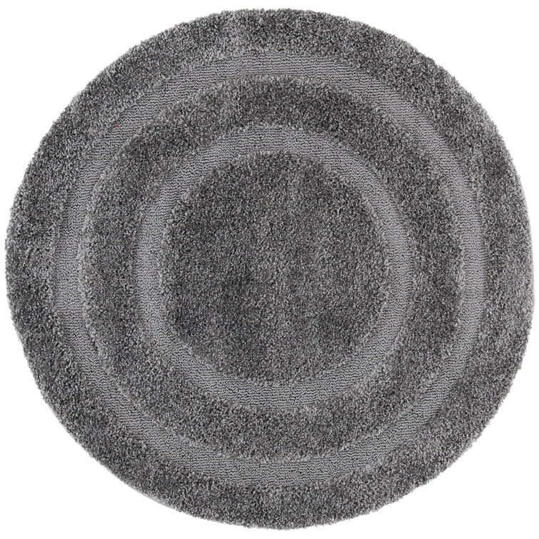 Assar Geometric Gray Area Rug