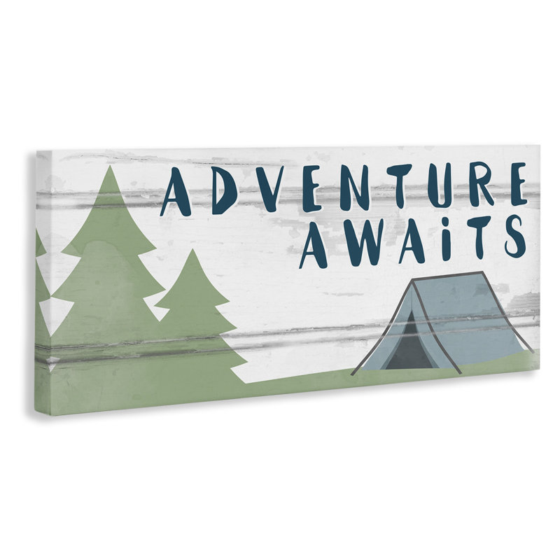 Décoration murale pour enfants Lanning Adventure, H 10 po x l 24 po