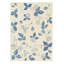 Hand Tufted Floral Area Rug in Cream/Blue-52732549