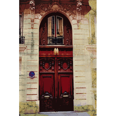 Weathered Facade II - Wrapped Canvas Print
