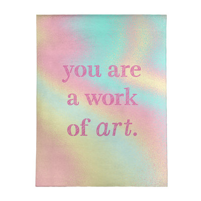 Quotes Chenille Indoor Rug